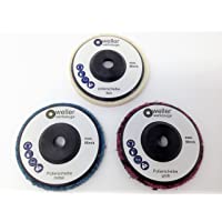Juego de 3 discos de pulido para amoladora angular Bosch GWS 10-8 10 8 12 V 12 76 Berner Würth BTI